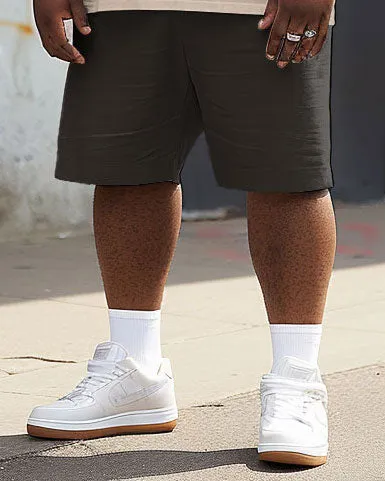 Casual Trendy Color Block Tee Shirt & Shorts Set for Big & Tall Men sold by Biggmans product image thumbnail 4