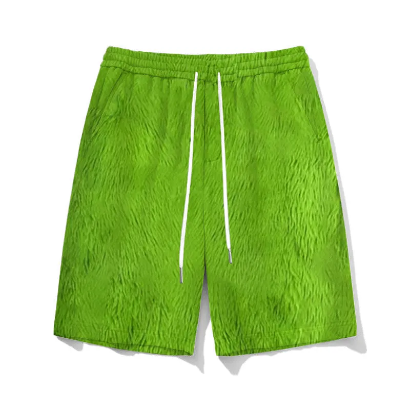 Men's Big & Tall Funny Christmas Cartoons T-Shirt Shorts Set sold by Biggmans product image thumbnail 3