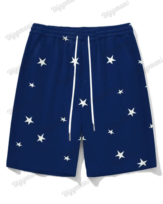 Big Men's Christmas Holiday Cartoon T-Shirt Shorts Set sold by Biggmans product image thumbnail 3