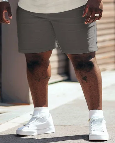 Street Casual Colorblock Printed Gray Large Men's Set sold by Biggmans product image thumbnail 4