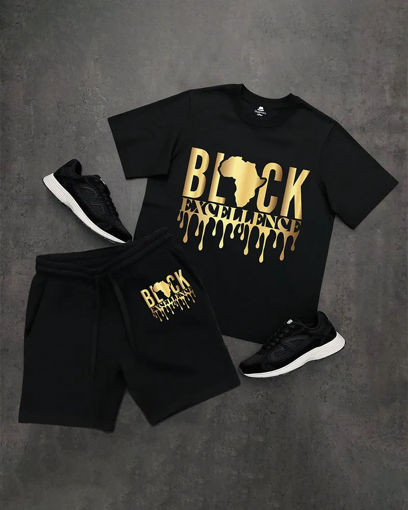 Men's Plus Size Juneteenth Black History Month Print T-Shirt Shorts Set sold by Biggmans product image thumbnail 4