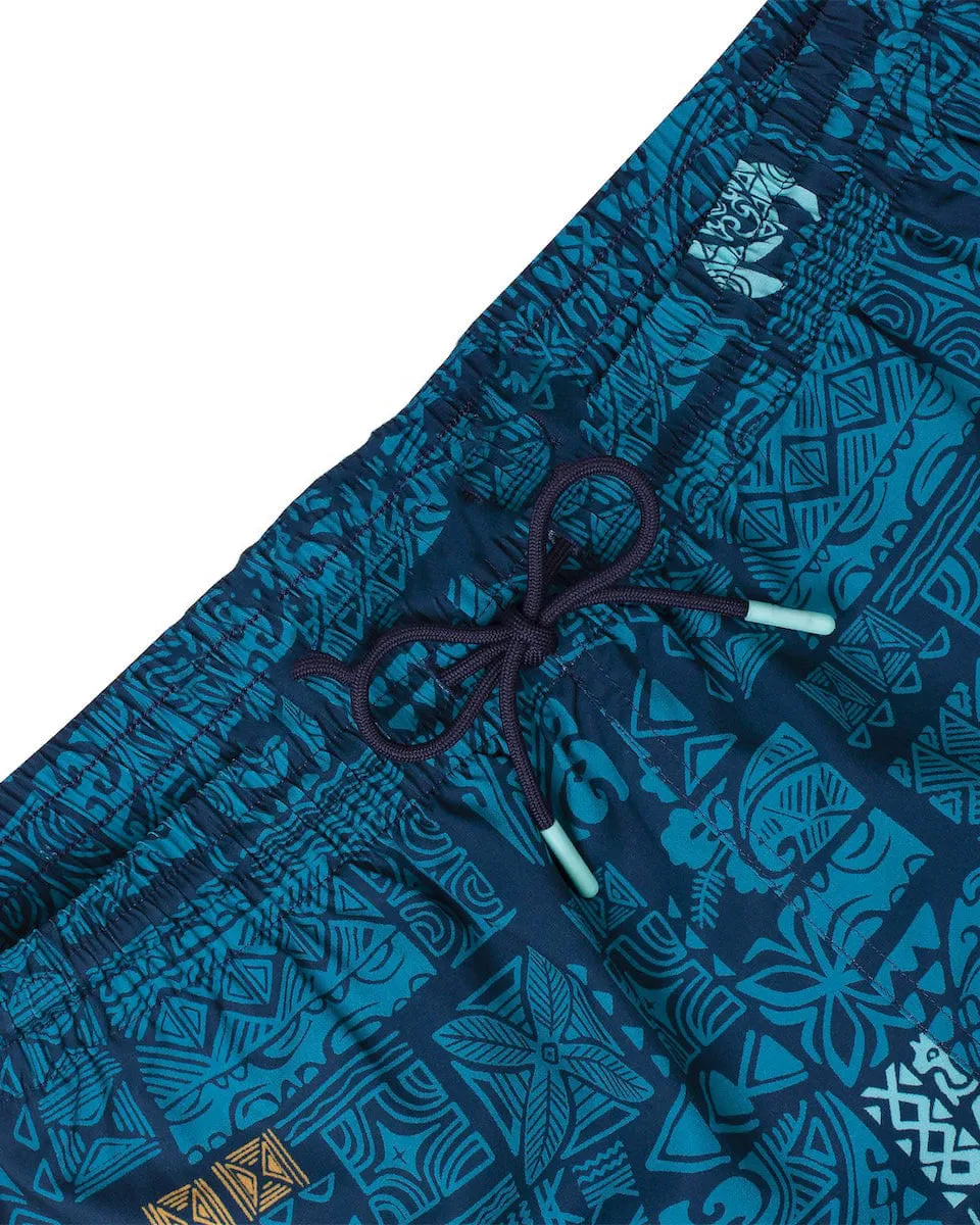 Big & Tall Men's Hawaii. Tahitian Tapestry Holiday Shorts sold by Biggmans product image thumbnail 4