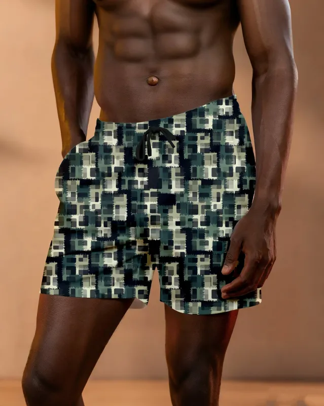 Big & Tall Men's Daily Leisure Hawaii. Vintage Camouflage Holiday Shorts sold by Biggmans