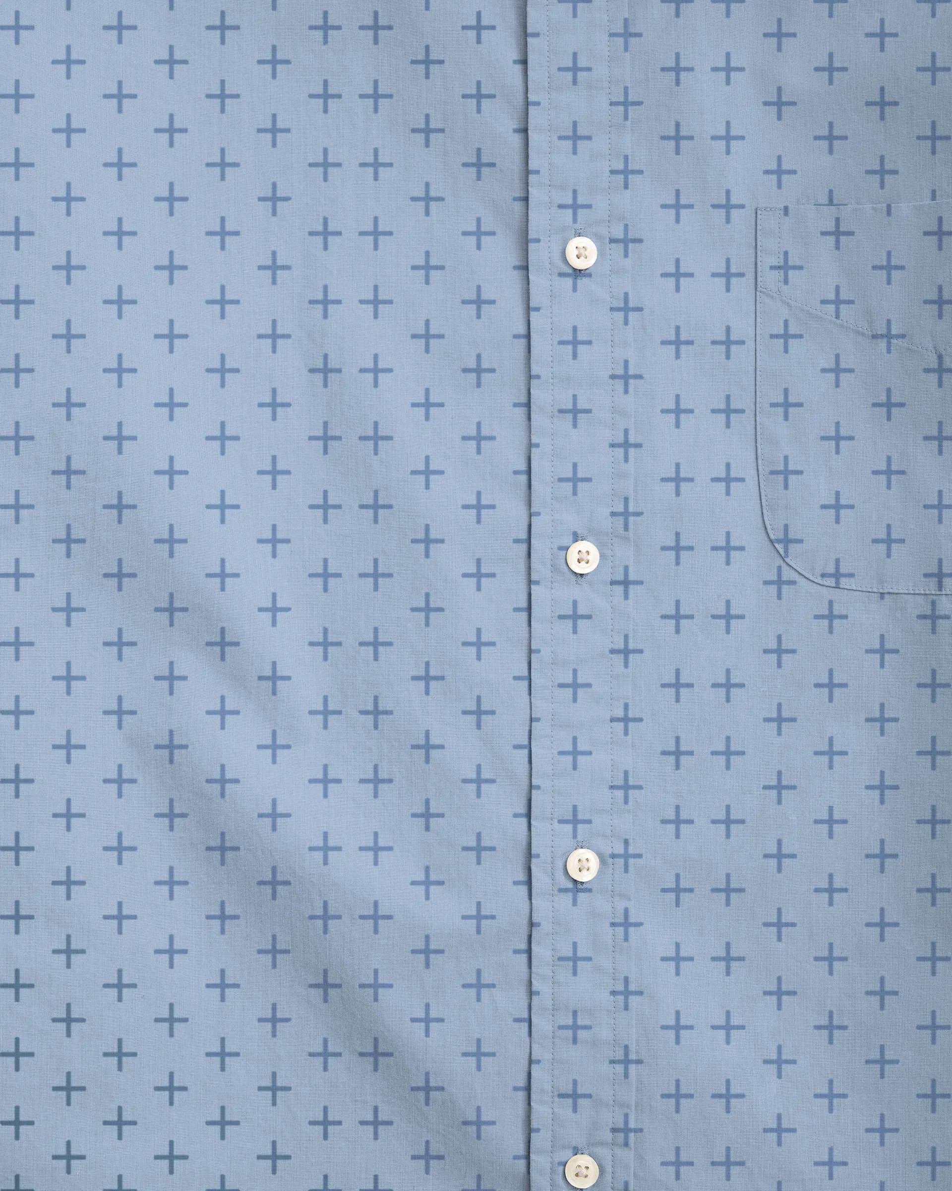 Business Three-dimensional Jacquard Fabric Sky Blue Men's Plus Size Shirt sold by Biggmans product image thumbnail 2