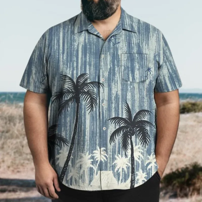 Plus Size Men's Resort Style Shirt sold by Biggmans