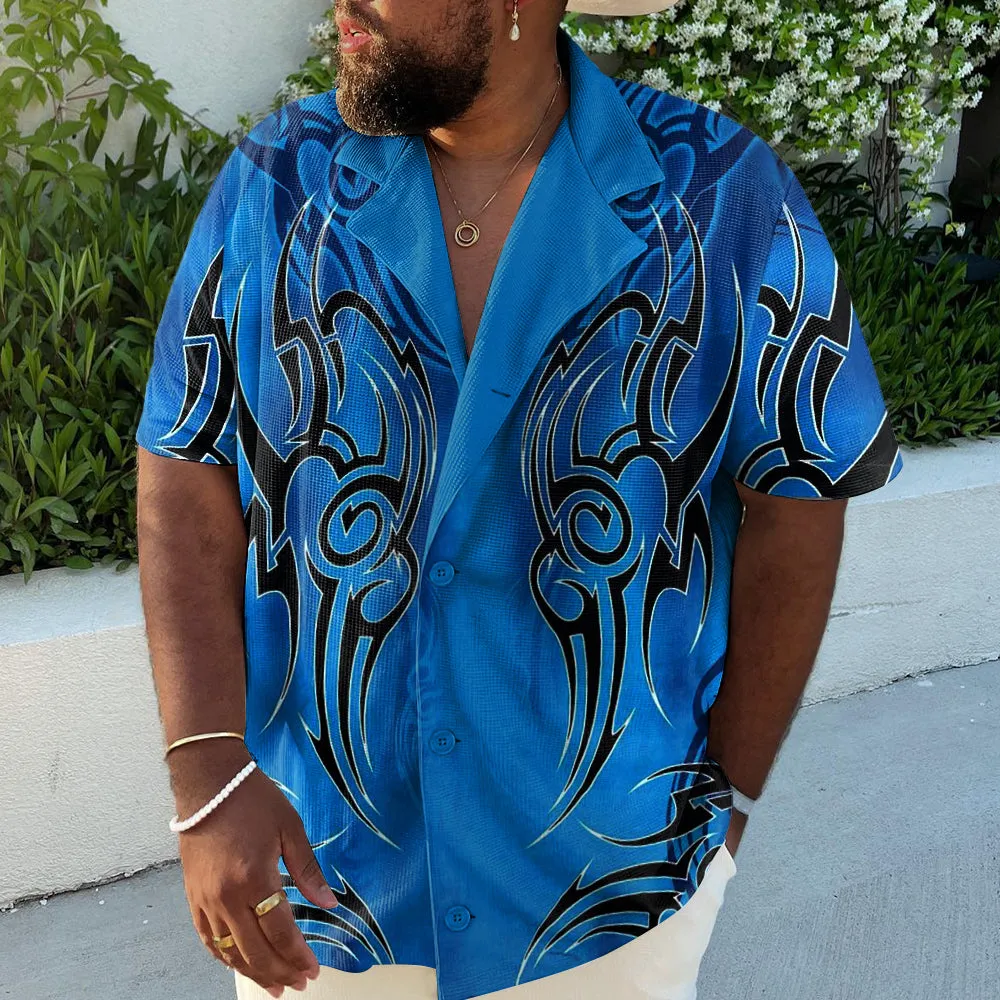 Vintage Men's Plus Size Hip-Hop Element Shirt sold by Biggmans