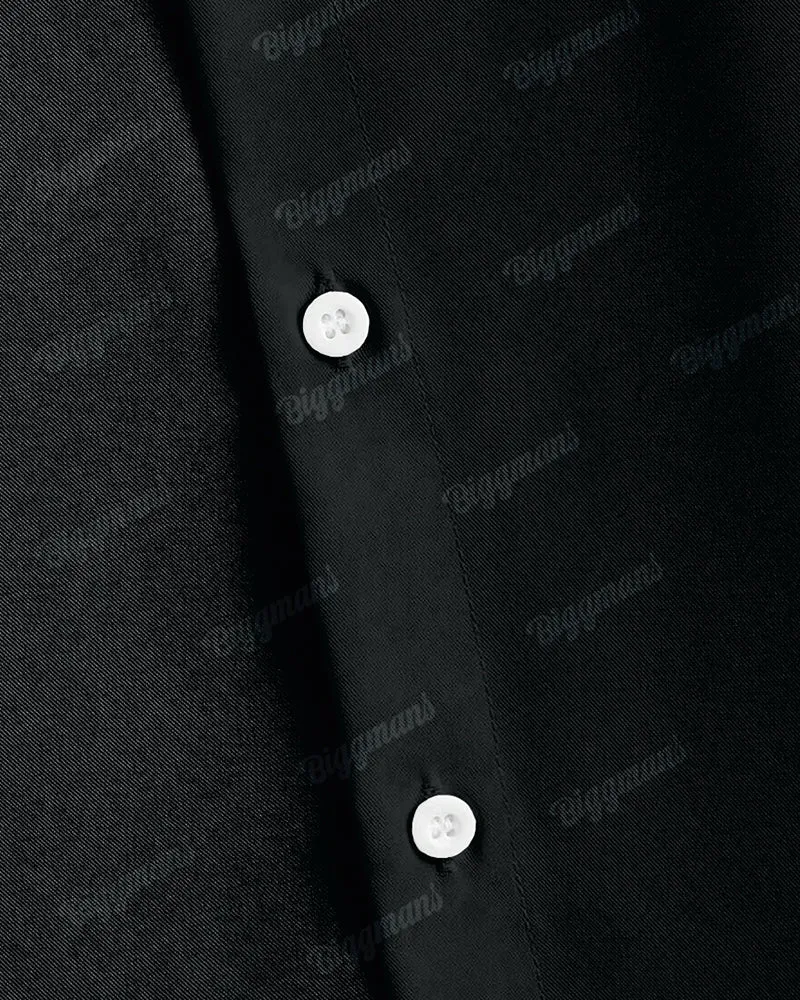 Men's Large Size Retro Pattern Lapel Casual Long Sleeve Shirt sold by Biggmans product image thumbnail 4