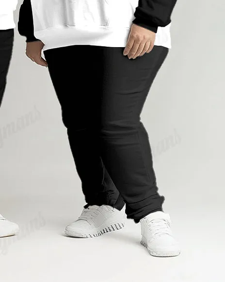 Couple Fashion Casual Big & Tall Robot Lover Printed Hoodie Set sold by Biggmans product image thumbnail 5