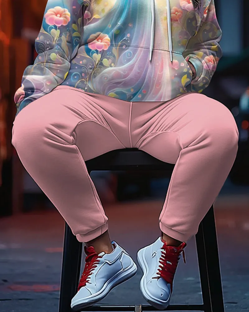 Flower Ghost Ladies Long Sleeve Hoodie Plus Size Suit sold by Biggmans product image thumbnail 2