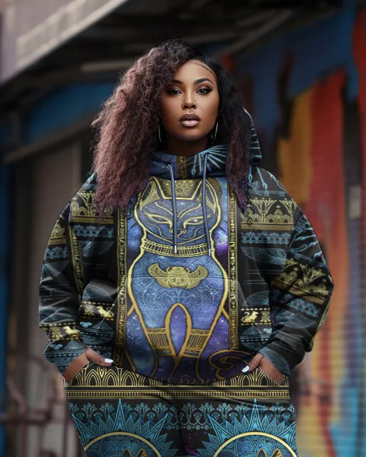 Women's Big & Tall Bastet Pullover Hoodie Set sold by Biggmans product image thumbnail 2