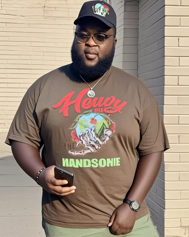 Men's Extra-large Easter English Print Top T-shirt sold by Biggmans