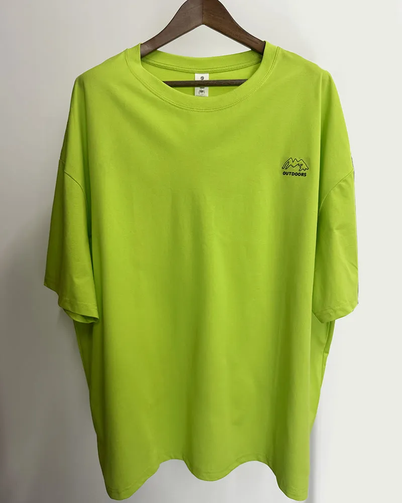 7XL-10XL Big & Tall Men's Daily Casual Letter Mountain Embroidered Cotton Round Neck Short Sleeve T-Shirt 7XL-10XL sold by Biggmans