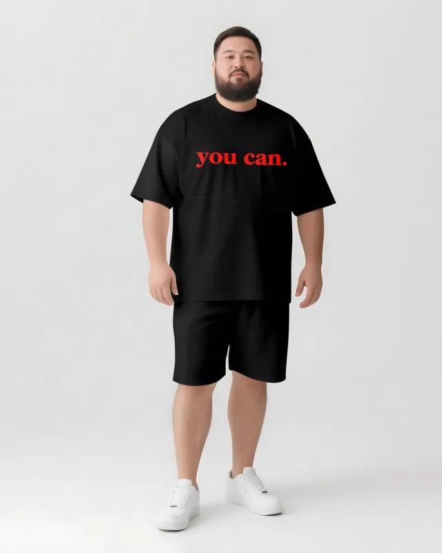 Believe You Can and You're Halfway There T-shirt 2-Piece Set sold by Biggmans