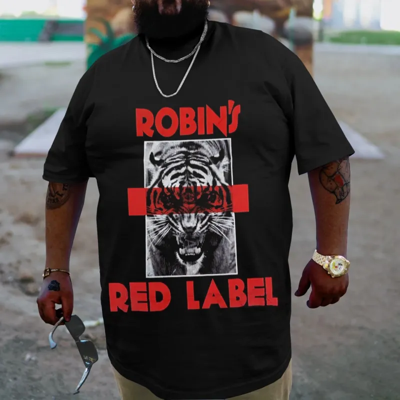 Plus Size Robin's Red Label T-Shirt sold by Biggmans