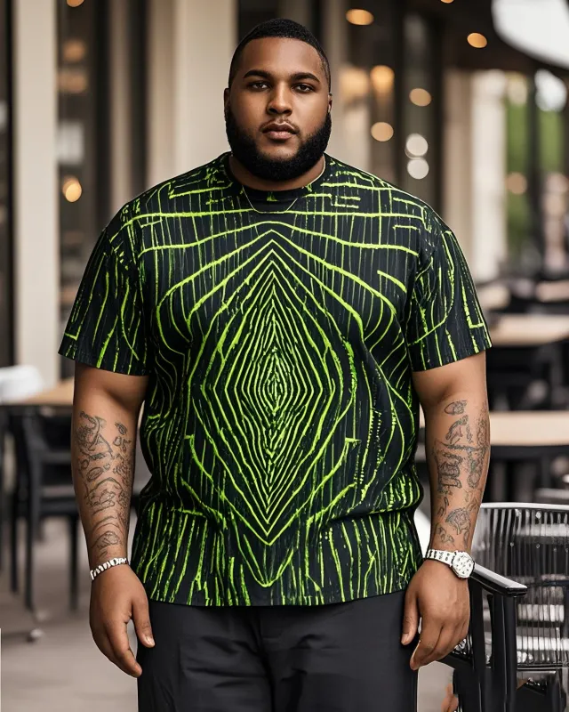 Big Shirt Neon Swirl Top Tee sold by Biggmans