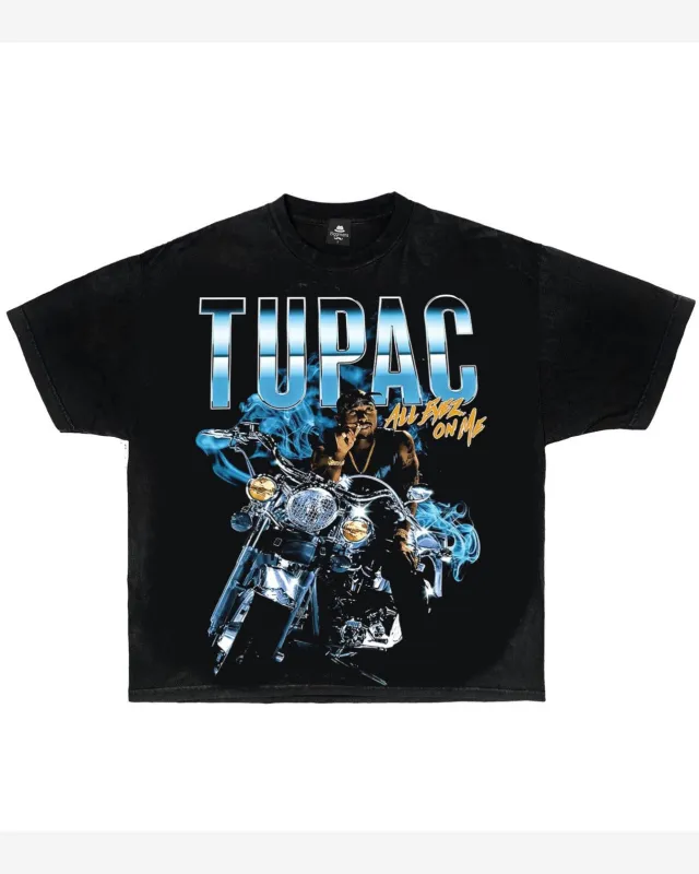 Plus Size Men's Street Fashion Personality Printed Daily Casual T-Shirt sold by Biggmans