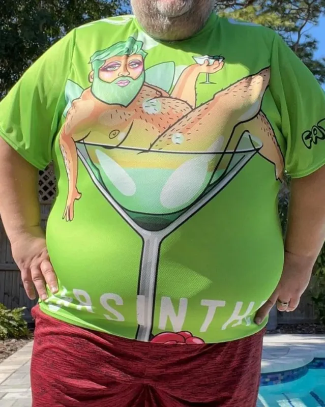 Oversized Polyester Short Sleeve T-Shirt sold by Biggmans