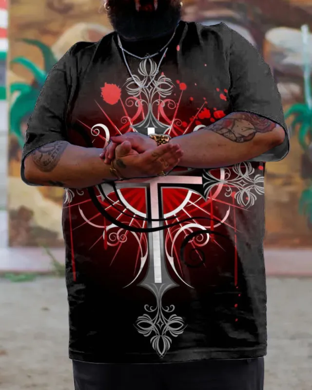 Men's Independence Day Print T-Shirt sold by Biggmans