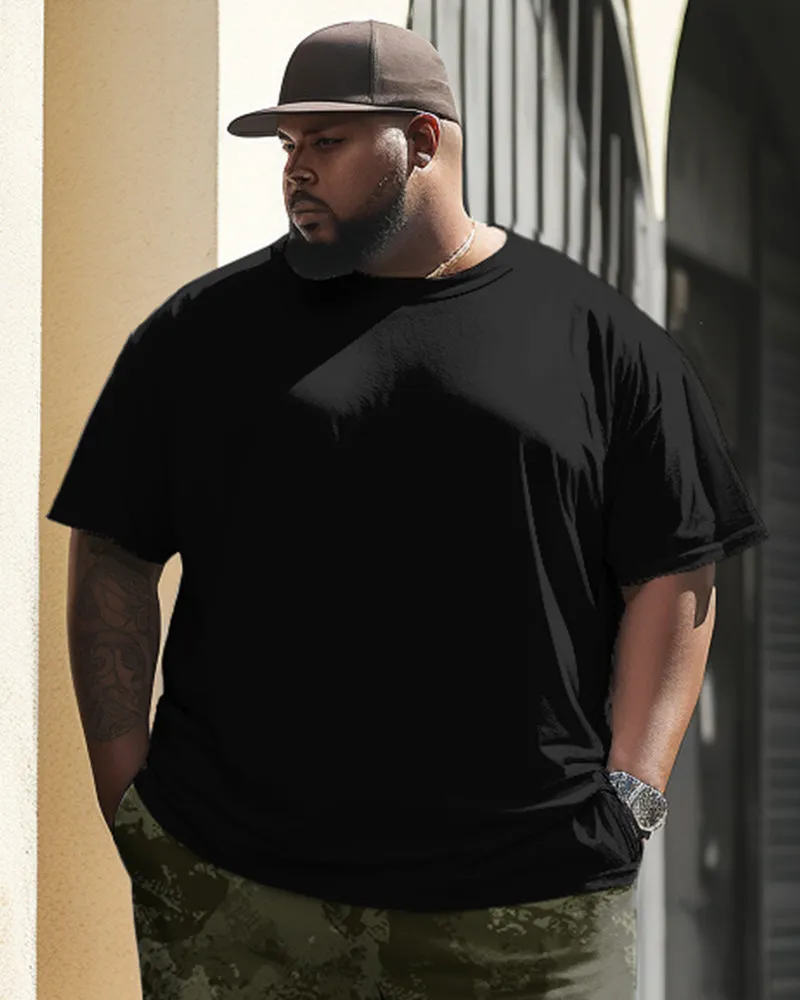 I Do What I Want Crewneck Short Sleeve Big & Tall Men's T-Shirt sold by Biggmans product image thumbnail 2