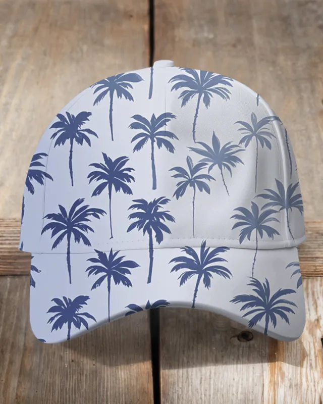 Funny Hawaiian Coconut Trees Casual Baseball Cap sold by Biggmans