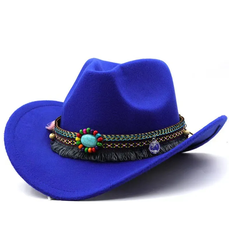 Multicolor Panama Hat Yellow Belt Accessory Straw Topper Beach sold by Biggmans