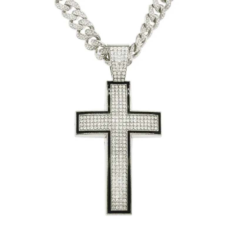 Diamond Cross Pendant sold by Biggmans