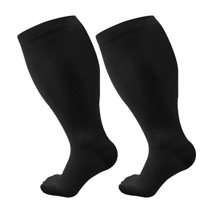 2XL-7XL Solid Color Running Fitness Compression Socks For Obese Men And Women Sports Socks sold by Biggmans product image thumbnail 3