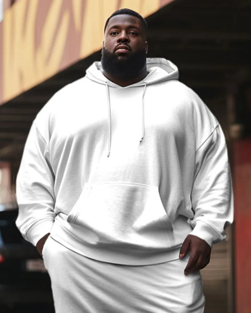 Big & Tall Men's 2 Piece Tracksuit Casual Hoodie and Sweatpants Set sold by Biggmans product image thumbnail 4