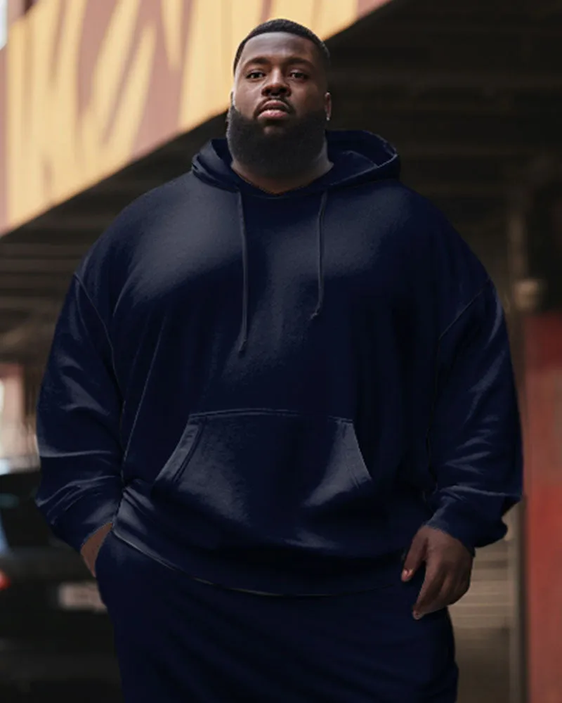 Big & Tall Men's 2 Piece Tracksuit Casual Hoodie and Sweatpants Set sold by Biggmans product image thumbnail 5