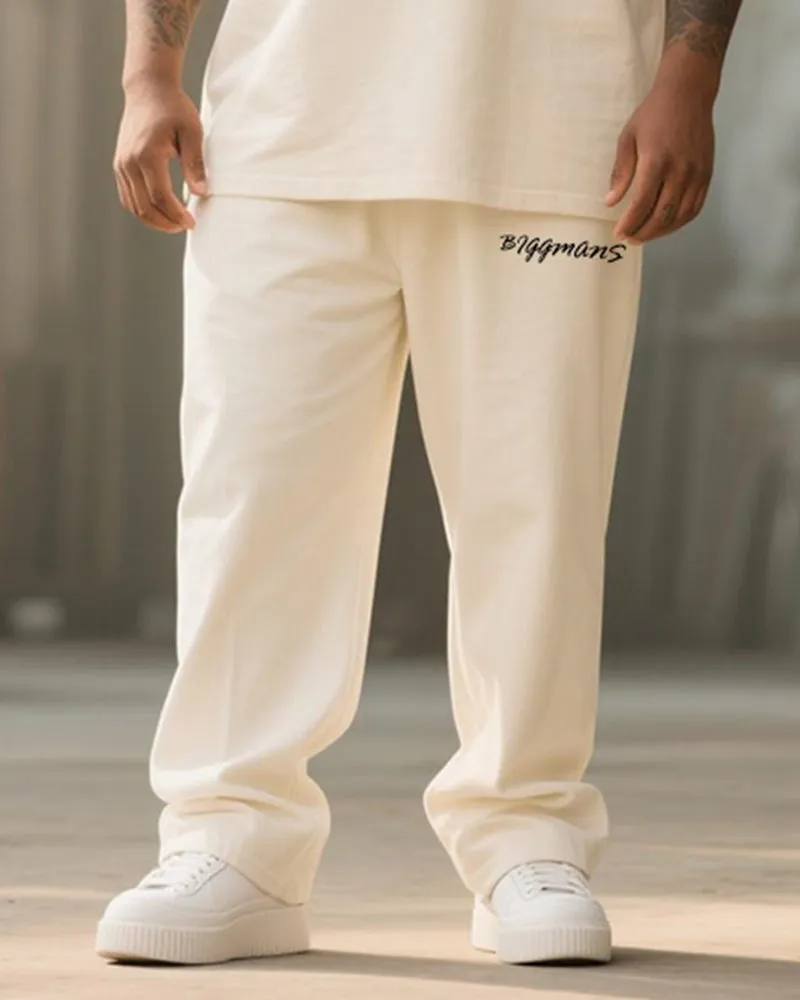 Big & Tall Men's Graffiti Pigeon Alphabet Print T-Shirt Trousers Suit sold by Biggmans product image thumbnail 3