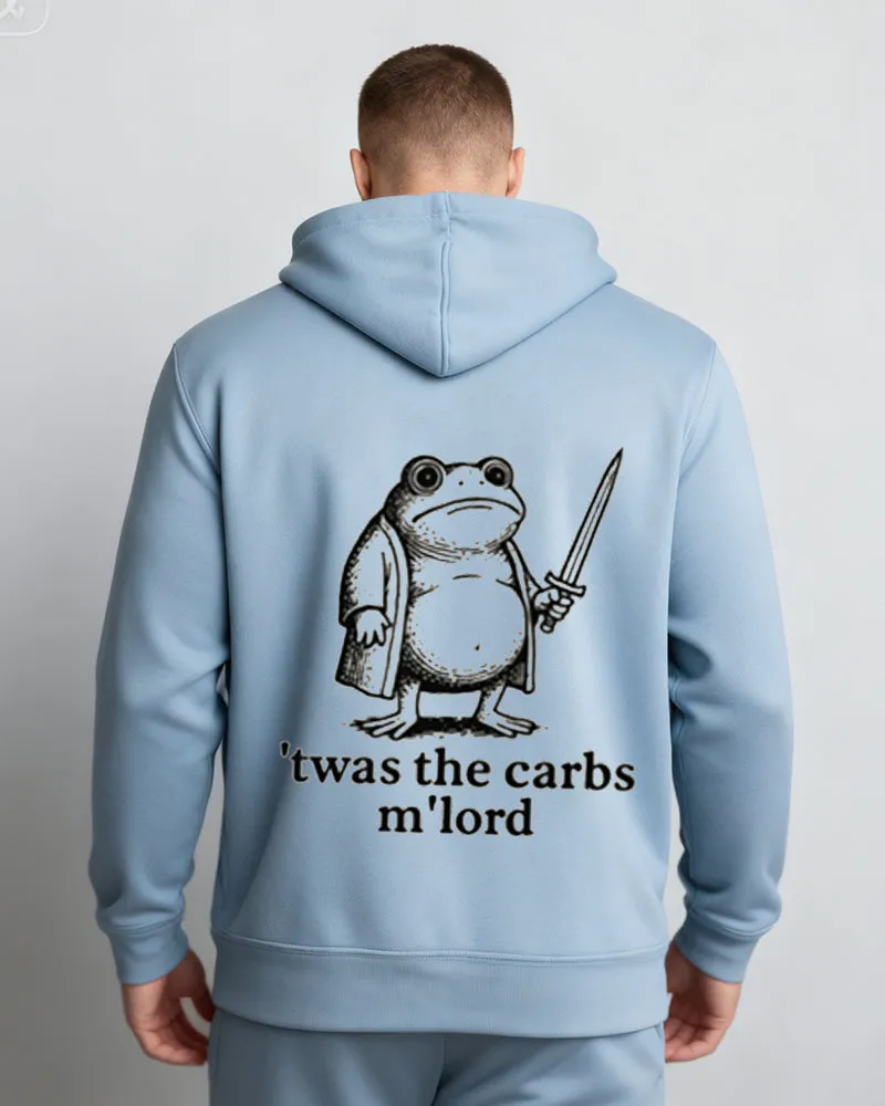 Big & Tall Men's Frog Alphabet Print Zipper Hoodie sold by Biggmans product image thumbnail 2