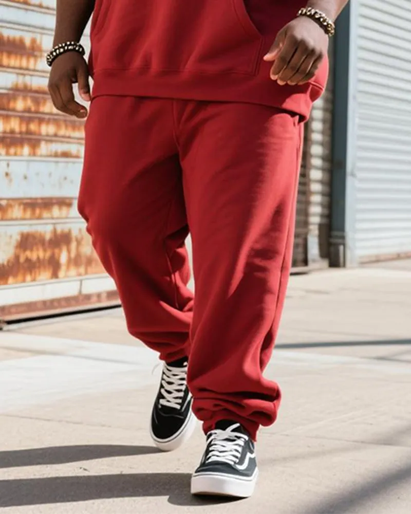 Big & Tall Men's Red Graffiti-Print Hoodie Set sold by Biggmans product image thumbnail 3