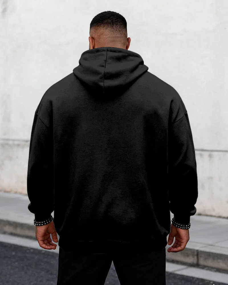 Big & Tall Men's "RESIST Declaration Of Resistance" Graffiti Print Hoodie sold by Biggmans product image thumbnail 3