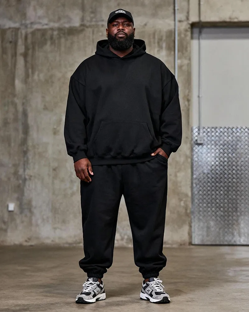 Big & Tall Men's Vintage Comic Sport Alphabet Print Hoodie Set sold by Biggmans product image thumbnail 4