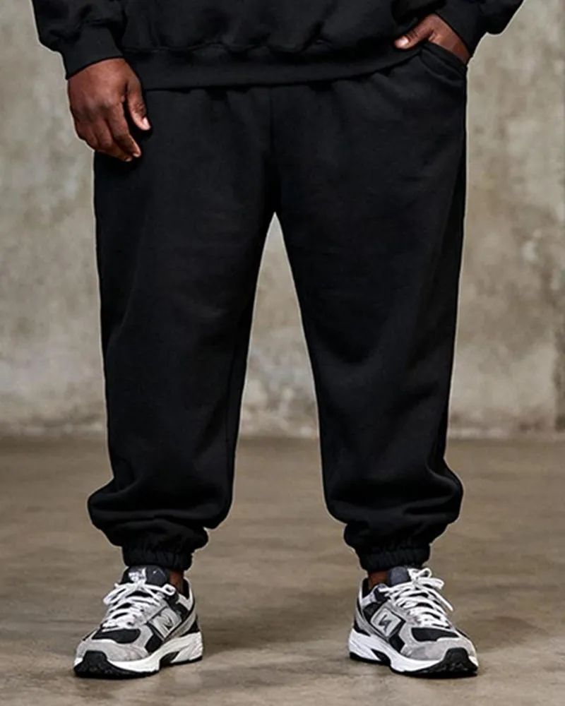 Big & Tall Men's Vintage Comic Sport Alphabet Print Hoodie Set sold by Biggmans product image thumbnail 3