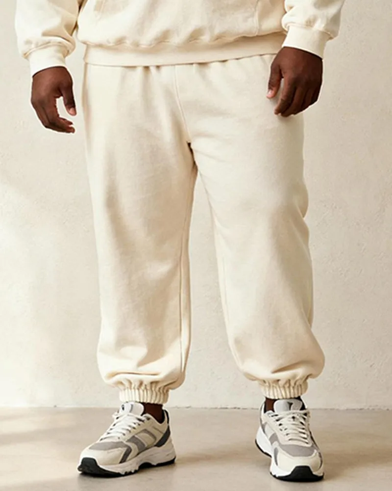 Big & Tall Men's Off-White "MONEY" Cartoon Print Hoodie Set sold by Biggmans product image thumbnail 3