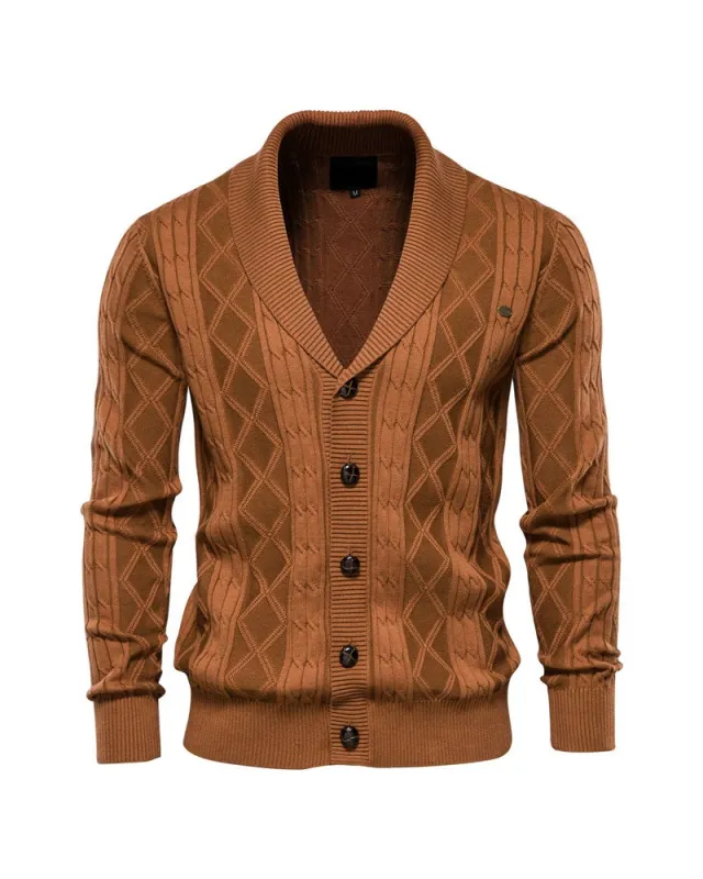 Big & Tall Men's V-Neck Long Sleeve Sweater Cardigan Coat M-3XL sold by Biggmans