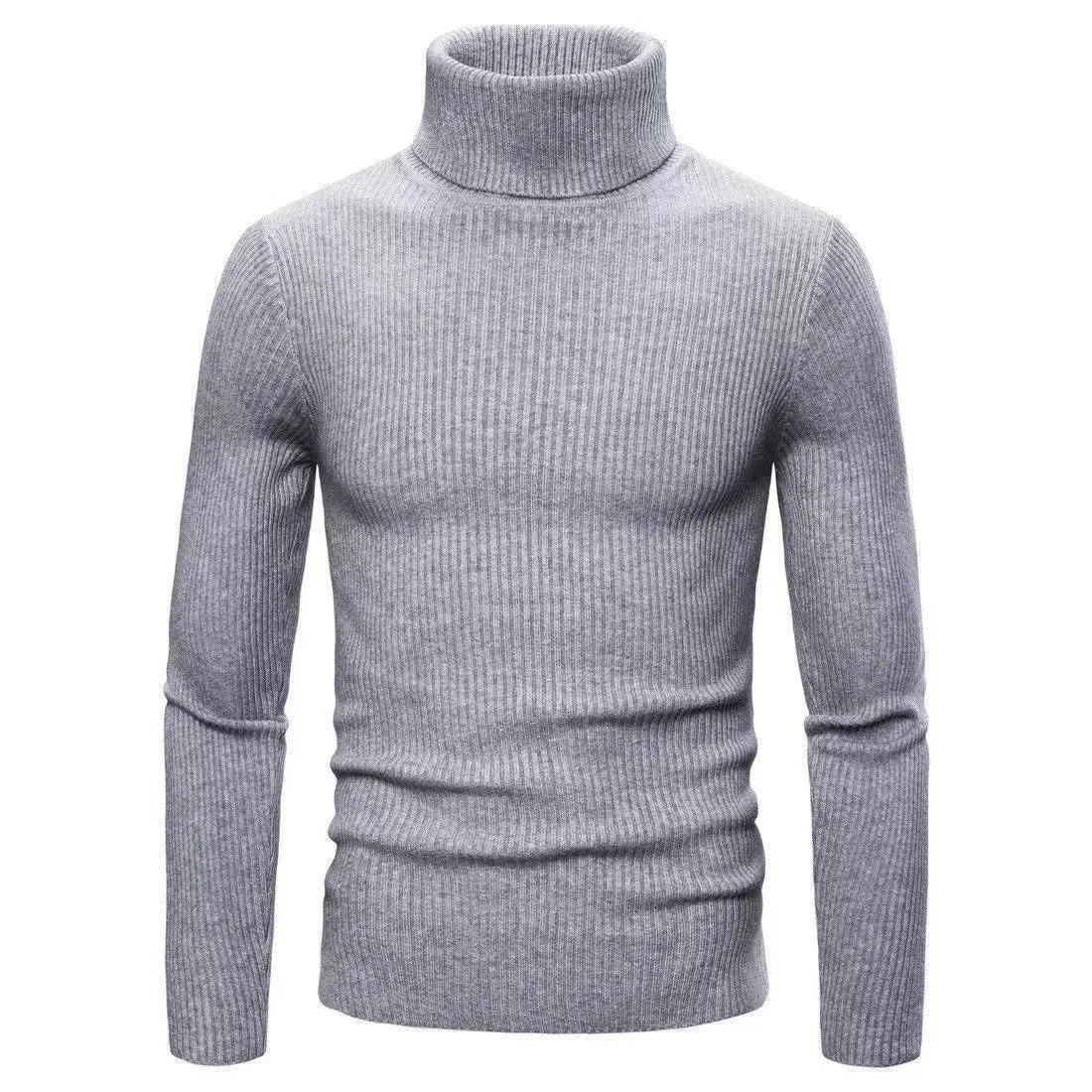 Big & Tall Men's Solid Color Turtleneck Base Sweater M-5XL sold by Biggmans product image thumbnail 4