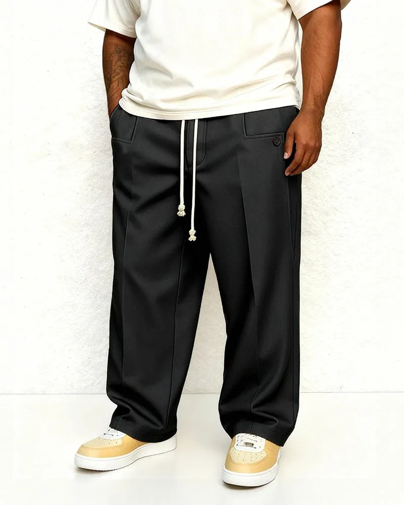 Big & Tall Men's Autumn And Winter New Pants Men's Casual Loose Straight Pants S-3XL sold by Biggmans product image thumbnail 2