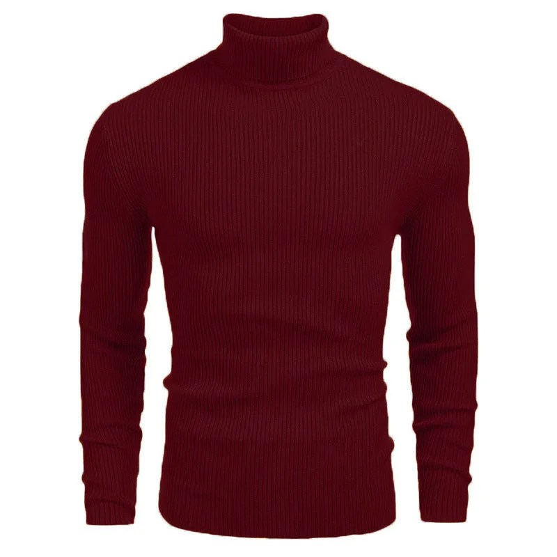 Winter Men's Knitted Turtleneck Slim Sweater sold by Biggmans product image thumbnail 2