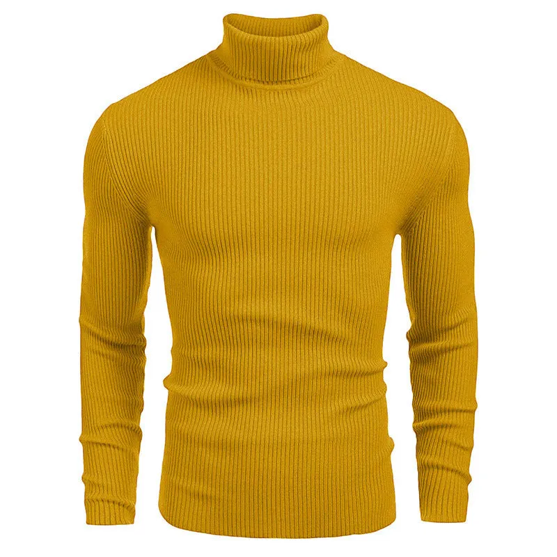 Winter Men's Knitted Turtleneck Slim Sweater sold by Biggmans product image thumbnail 3