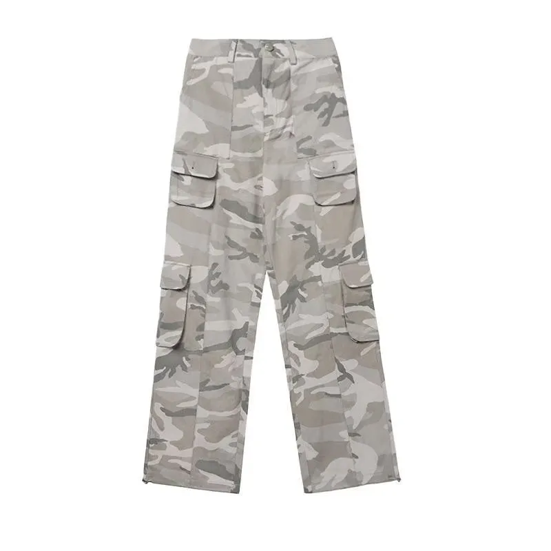 Big & Tall Men's Camouflage Casual Straight Multi-pocket Overalls M-3XL sold by Biggmans product image thumbnail 3