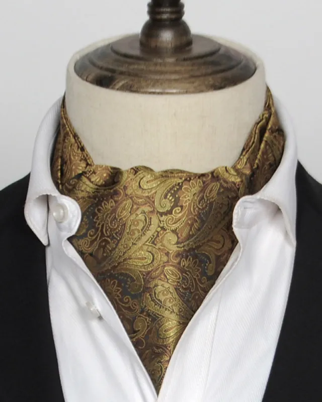 British Vintage Suit Silk Scarf Shirt Collar Scarf sold by Biggmans