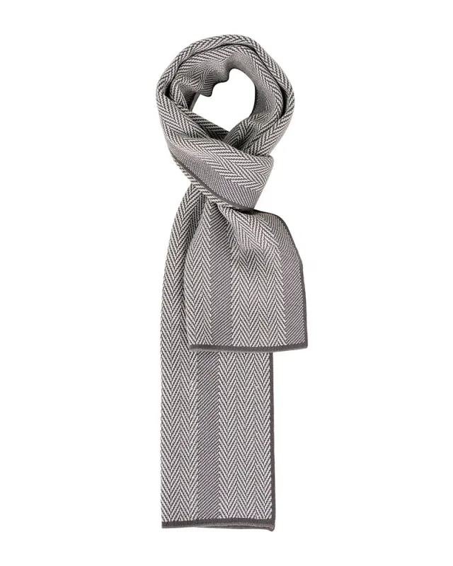 Autumn And Winter Business Herringman Fine Plaid Cashmere Knitted Scarf sold by Biggmans