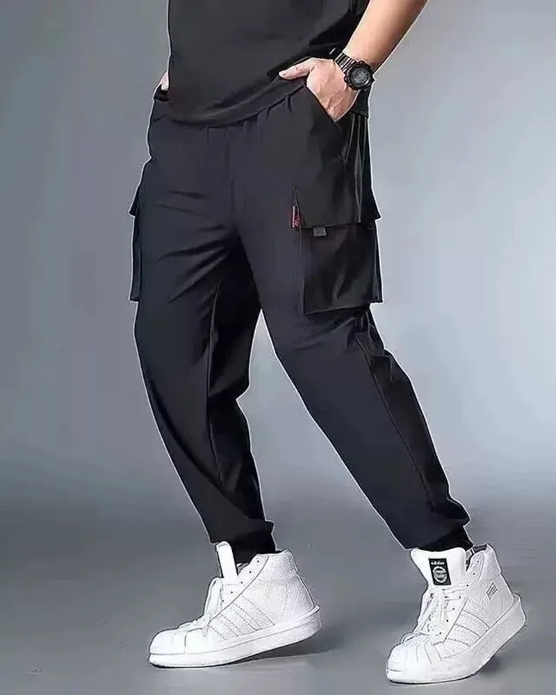 Big & Tall Men's Plus Size Loose Large Pocket Toe Sports Pants L-10XL sold by Biggmans product image thumbnail 2