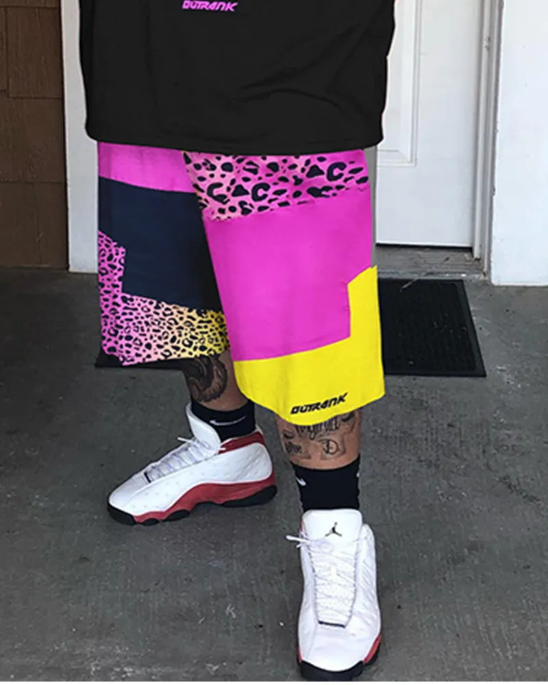 Big & Tall Men's Red Cartoon Character Letter Print Round Neck Short Sleeve T-Shirt Shorts Set sold by Biggmans product image thumbnail 3
