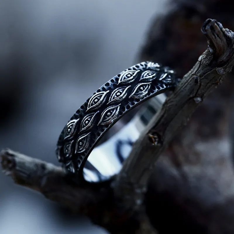 Vintage Viking Totem Eye Ring sold by Biggmans product image thumbnail 5