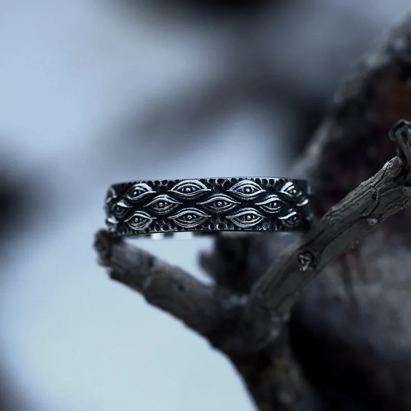Vintage Viking Totem Eye Ring sold by Biggmans product image thumbnail 3