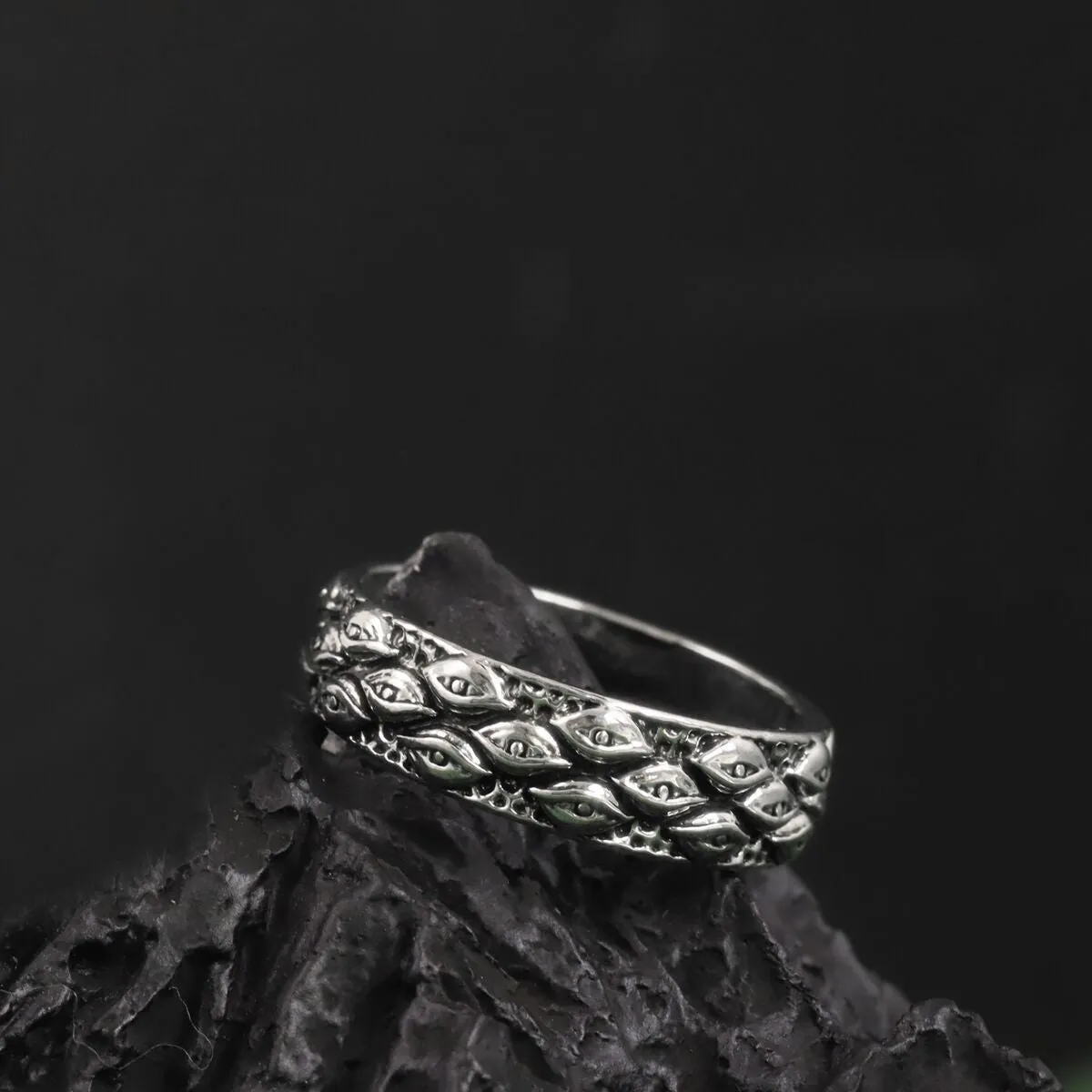 Vintage Viking Totem Eye Ring sold by Biggmans product image thumbnail 2