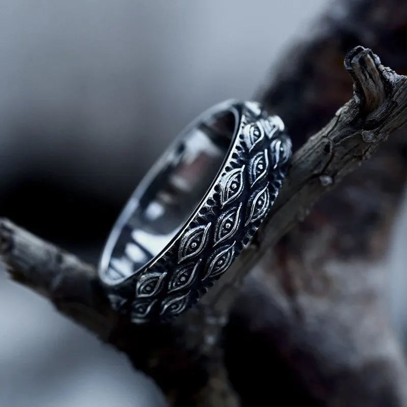 Vintage Viking Totem Eye Ring sold by Biggmans product image thumbnail 4